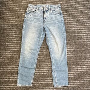 American Eagle Outfitters Light Blue Straight Leg Jeans